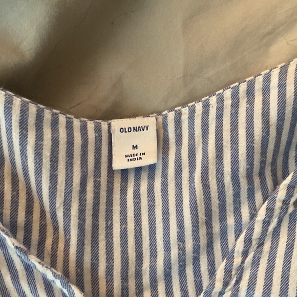 Blue and white stripped shirt - Picture 2 of 3
